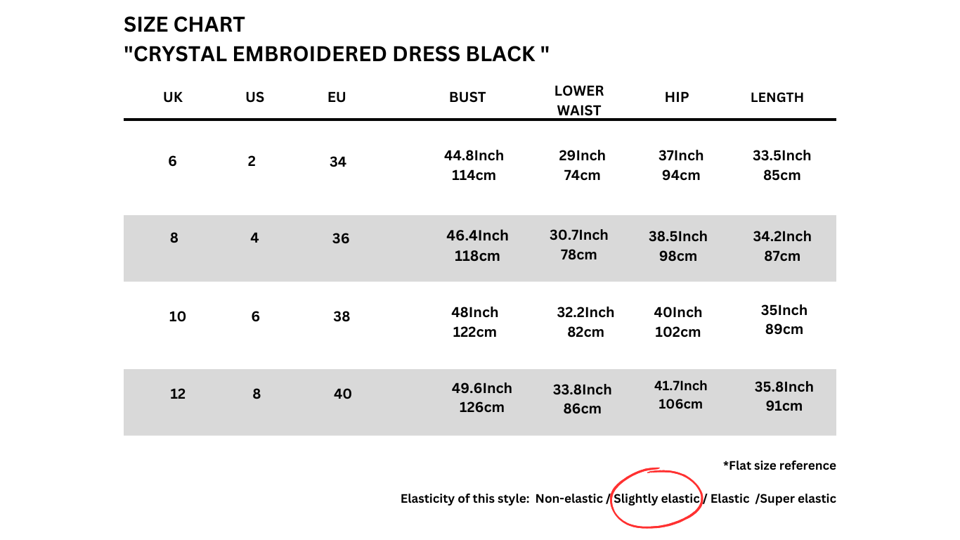 CRYSTAL EMBROIDERED DRESS BLACK