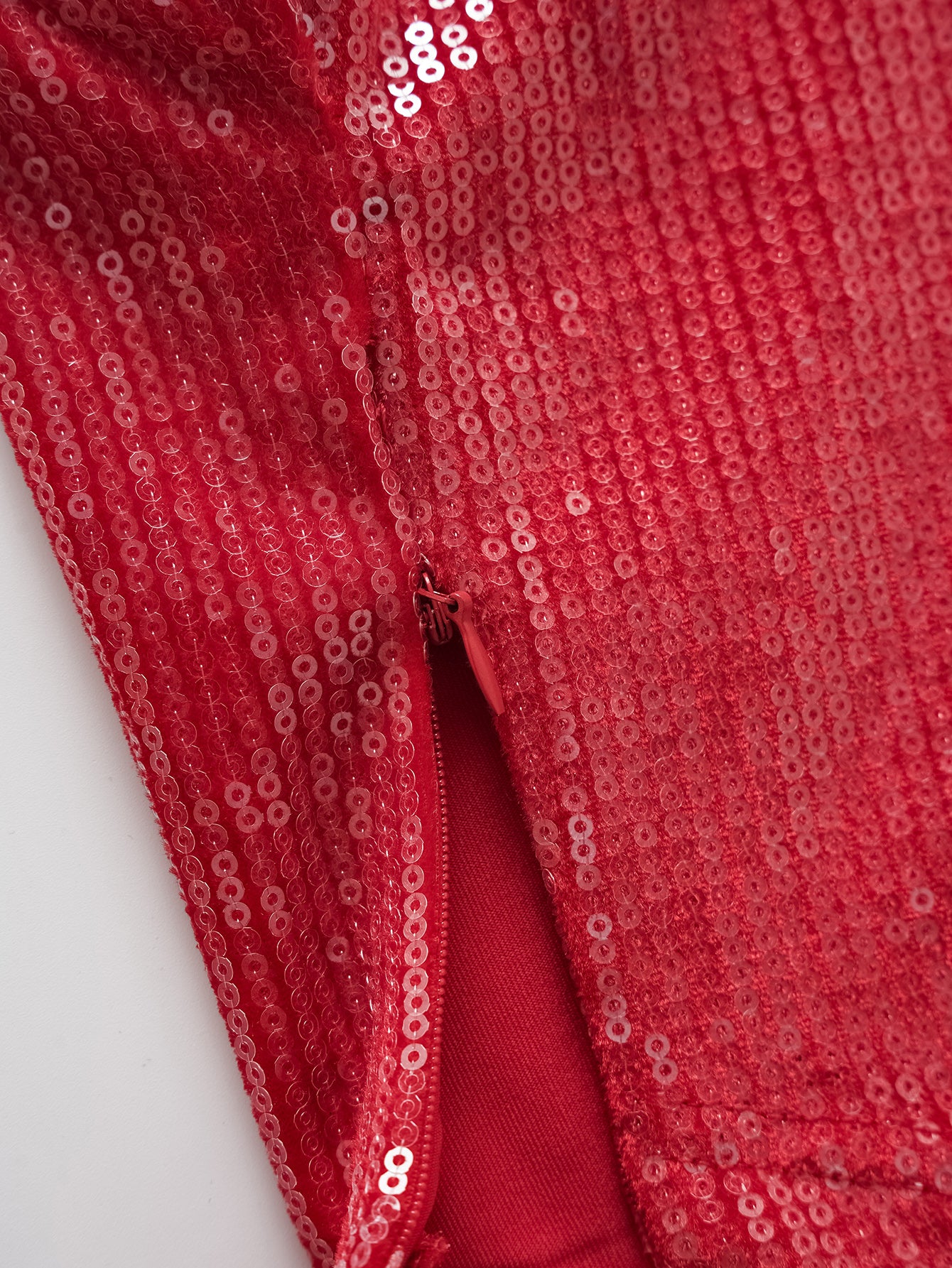 Red Sequin Top