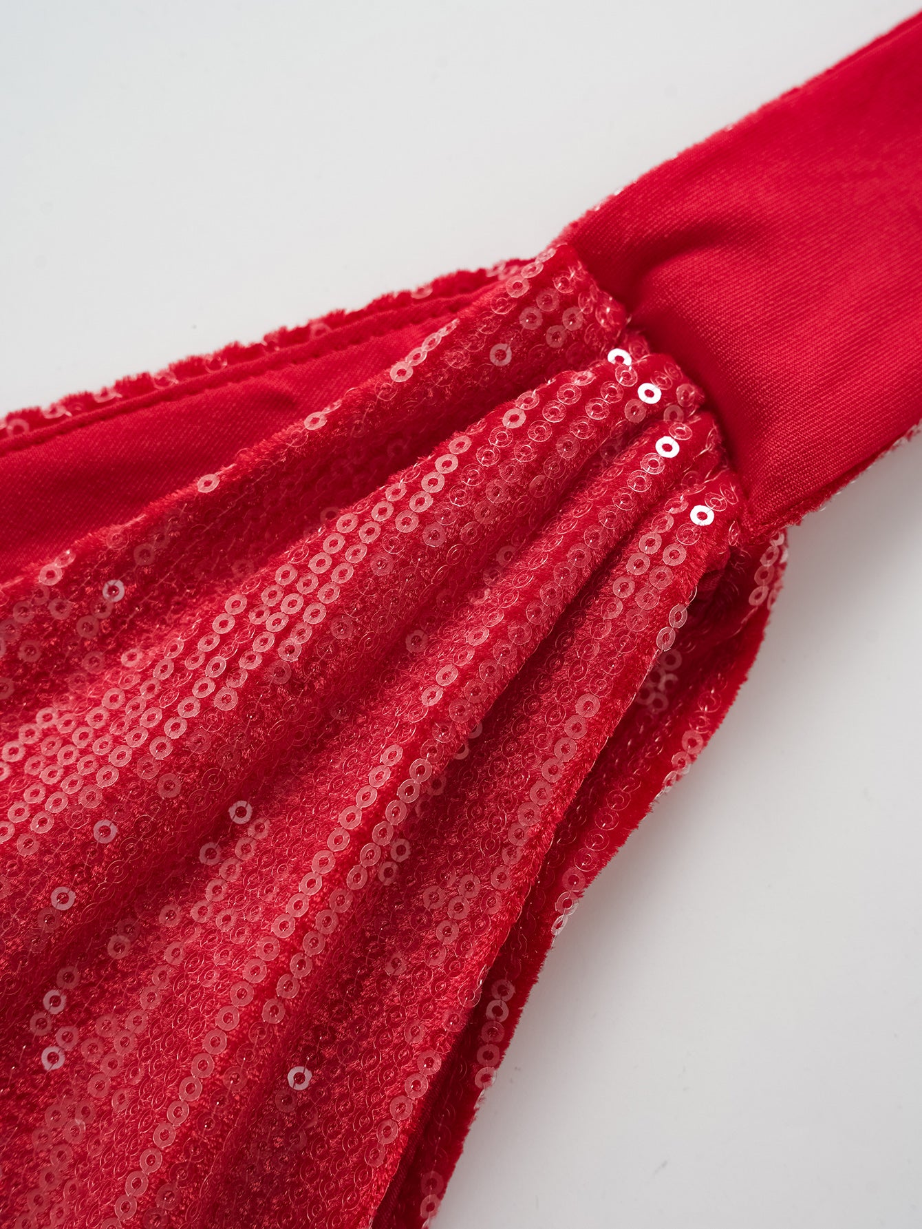 Red Sequin Top