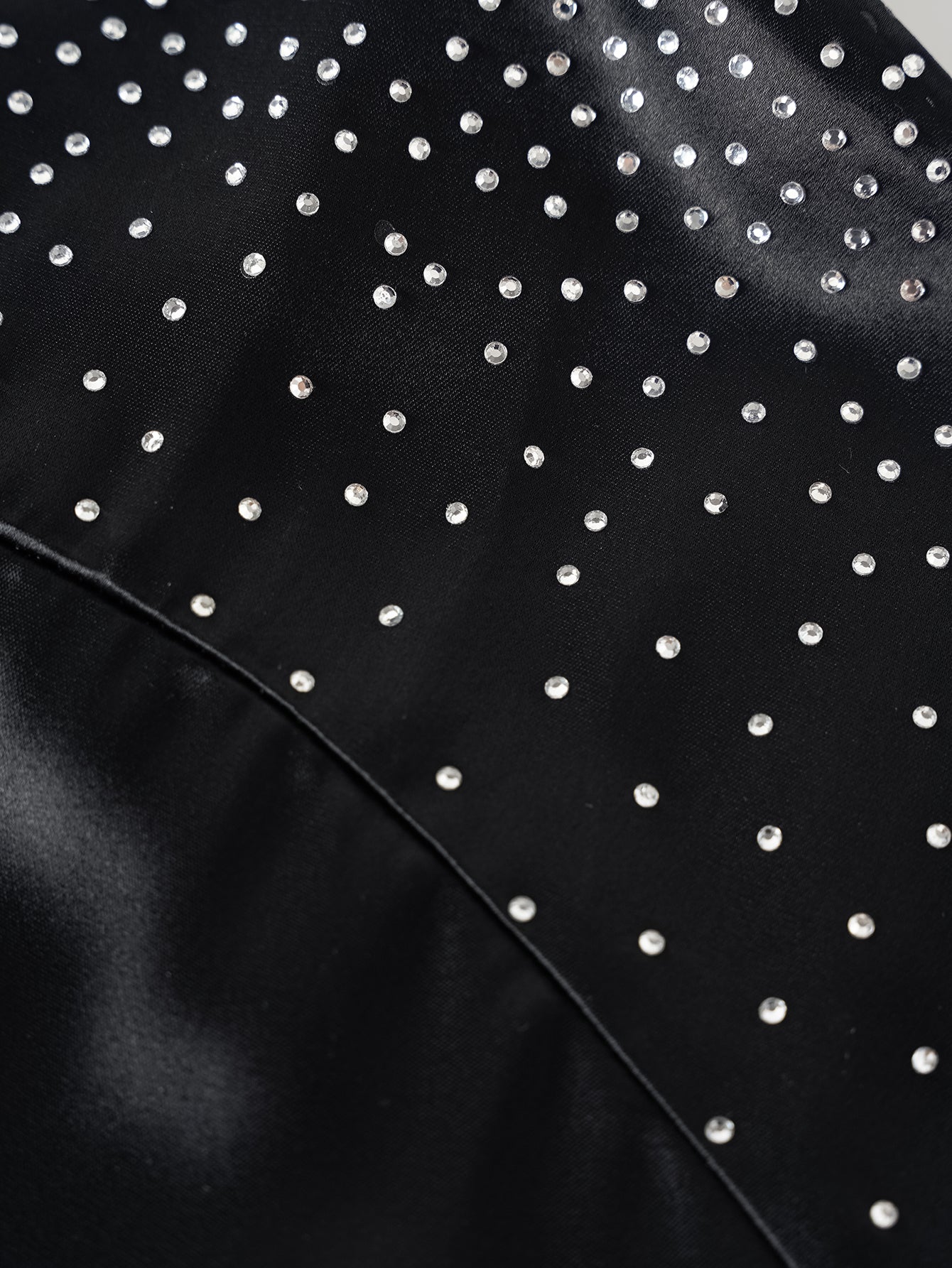 CRYSTAL EMBROIDERED DRESS BLACK