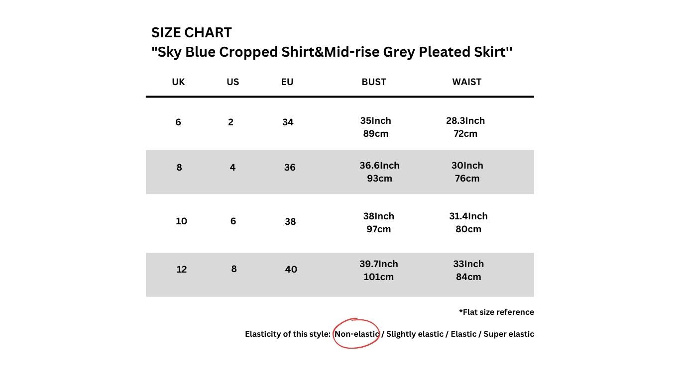Mid-rise Grey Pleated Skirt Built-in Shorts